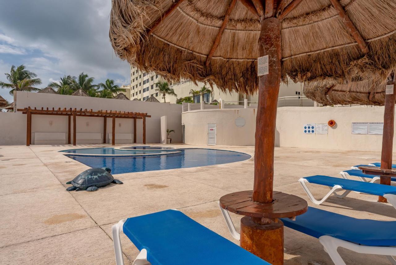 Amazing Caribbean Ocean View At Villas Marlin In Cancún Exterior foto