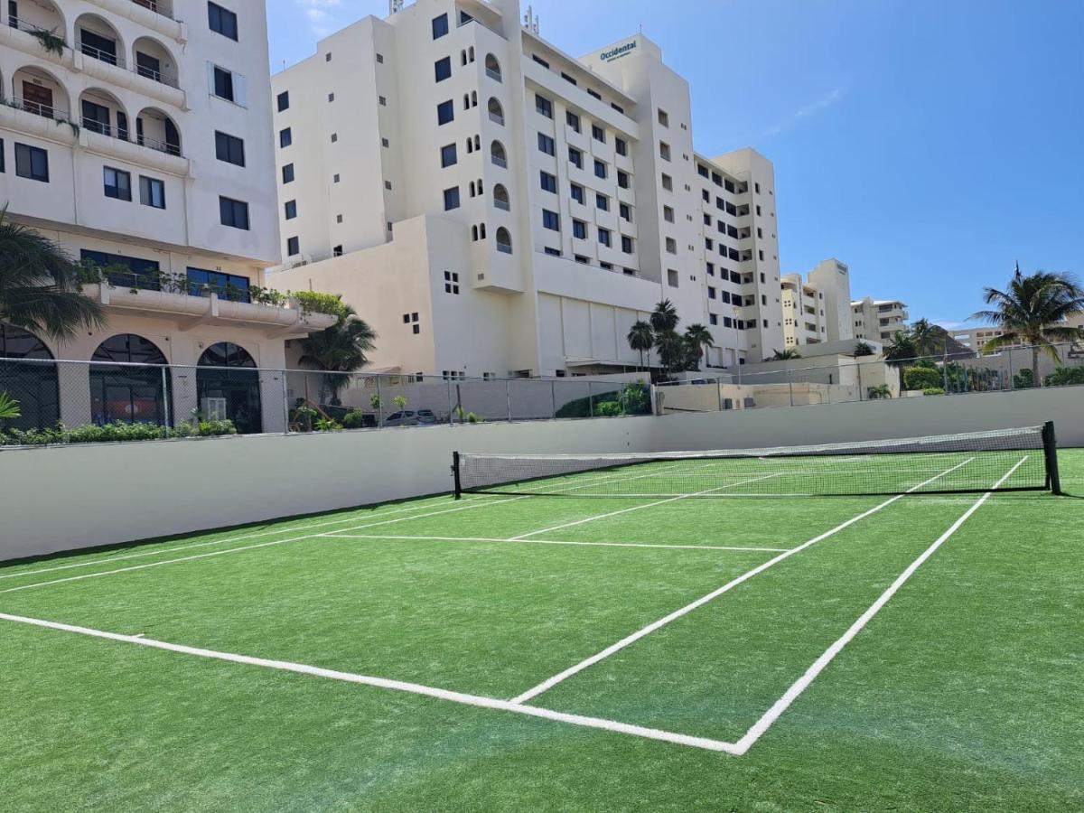 Amazing Caribbean Ocean View At Villas Marlin In Cancún Exterior foto